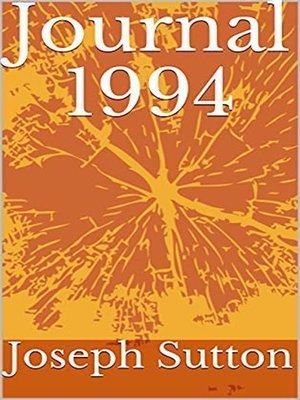 cover image of Journal 1994